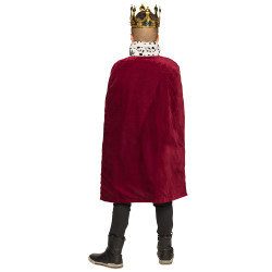 Královský plášť dětský s límečkem